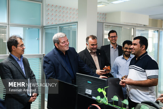 بازدید رییس سازمان بهزیستی از خبرگزاری مهر