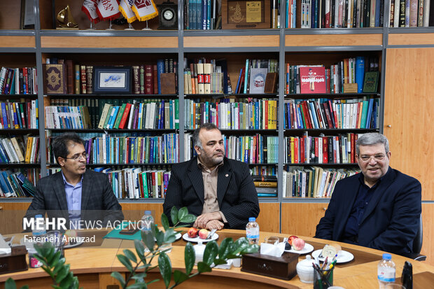 بازدید رییس سازمان بهزیستی از خبرگزاری مهر