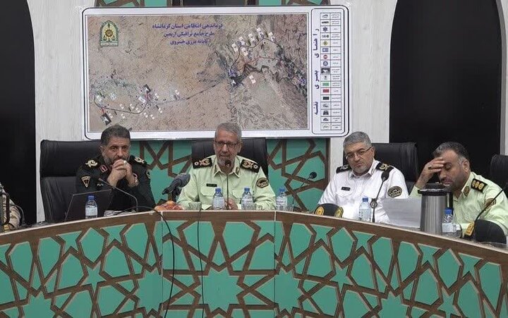 ابتکارهای پلیس کرمانشاه در اربعین تحسینبرانگیز است