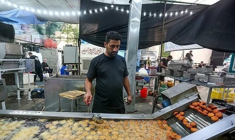 موکب حضرت شاهچراغ(ع) در کربلا؛ تجلی عشق به ولایت از سومین حرم اهلبیت