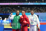 أربع ميداليات منوعة لفريق الووشو الإيراني في الألعاب العالمية