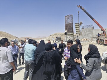 بازدید اصحاب رسانه خراسان جنوبی از قطعات ۱۴ تا ۲۰ پروژه راه‌آهن شرق