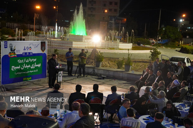 روز خبرنگار و بهره برداری از المان بسیج