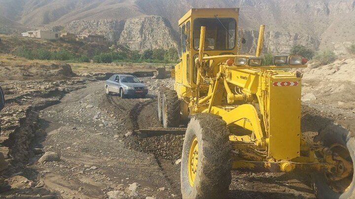 راههای ارتباطی روستای مزرعه بچهدره و کلاتههای جرگلان بازگشایی شد