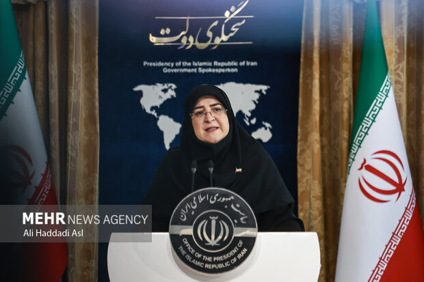 نشست خبری سخنگوی دولت