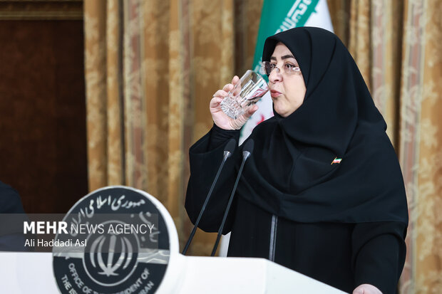 نشست خبری سخنگوی دولت