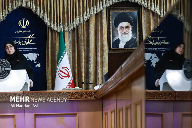 نشست خبری سخنگوی دولت