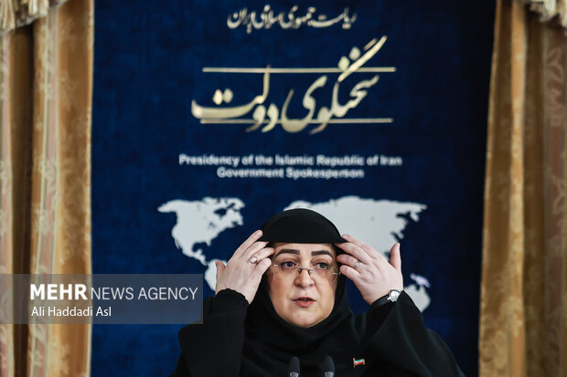 نشست خبری سخنگوی دولت
