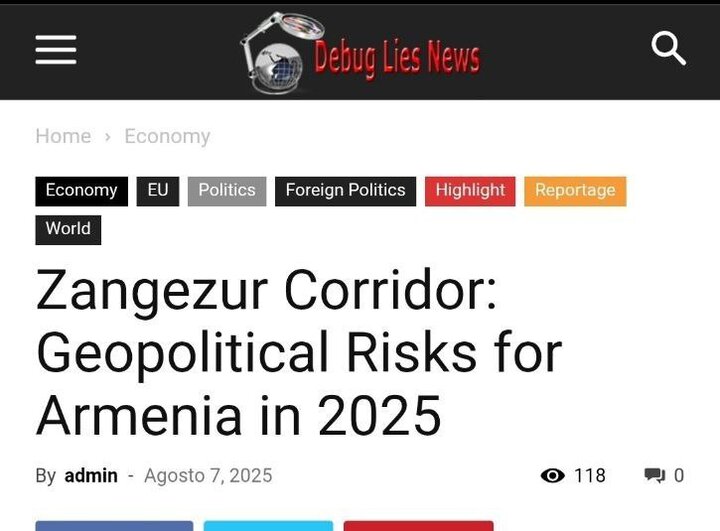 بازتاب نشست بینالمللی مهر درباره «کریدور زنگزور» در رسانههای خارجی