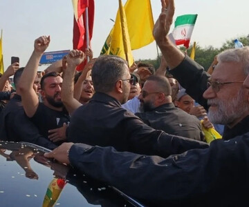 Lübnanlılar Laricani’yi coşkuyla karşıladı
