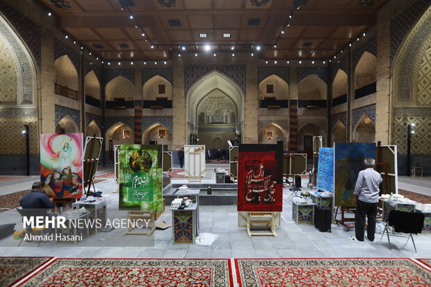 نخستین گردهمایی و رویداد هنری «روضه هنر عاشورایی»