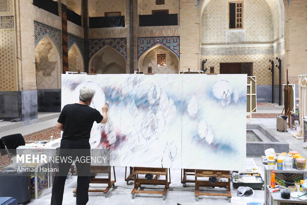نخستین رویداد هنری «روضه هنر عاشورایی» در حرم امام رضا (ع)