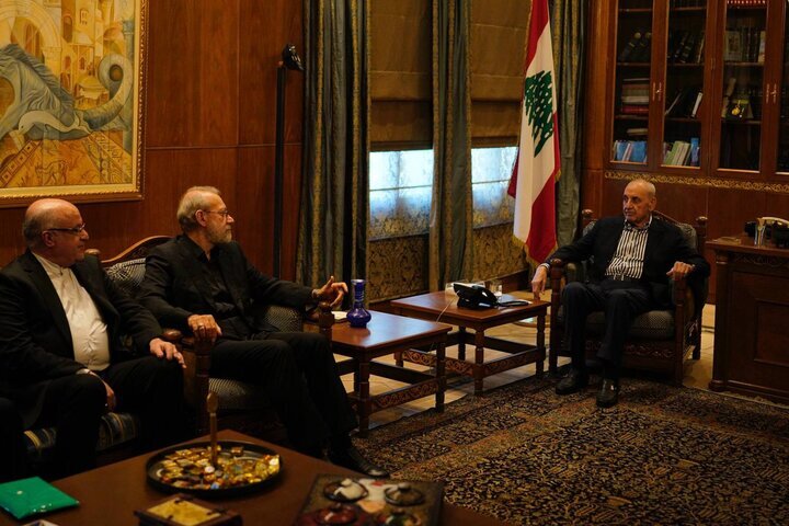 Iran’s top security official meets Lebanon’s parl. speaker