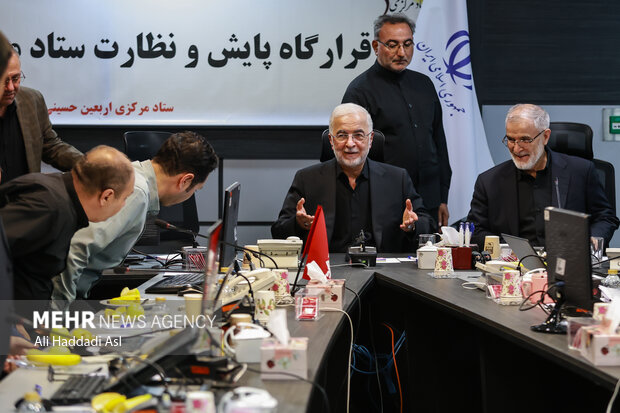 نشست پایش و نظارت ستاد مرکزی اربعین در وزارت کشور