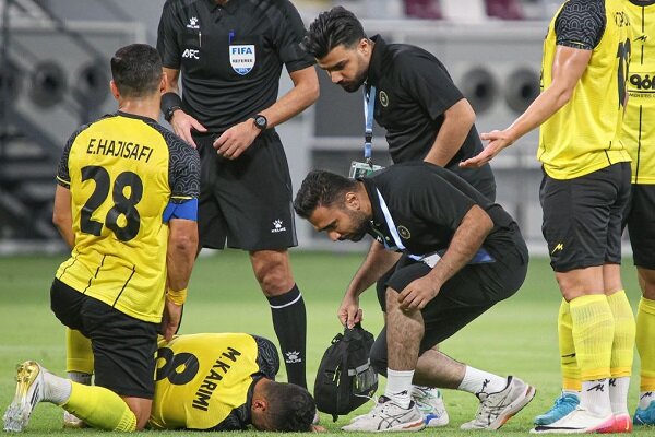 سپاهان،كريمي،زانو،التهاب،مصدوميت،هافبك