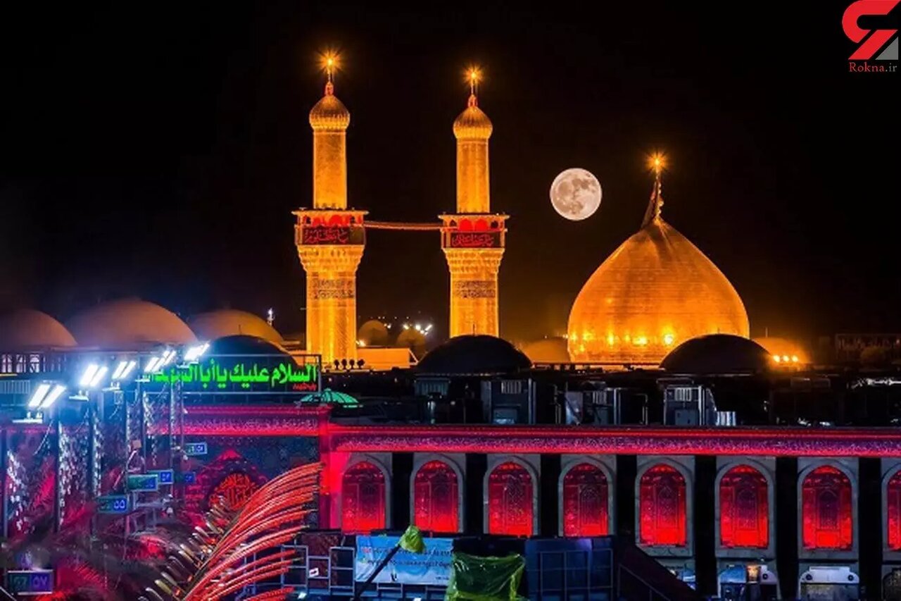 طلاکاری ۵۰ درصد از خشتهای گنبد حرم حسینی؛گنبد جدید ۵۰۰ سال ضمانت دارد