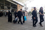تردد زائران عرفه در مرز مهران بدون هیچ گونه مشکلی در جریان است