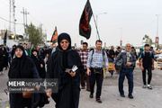 نجف سے کربلا تک عشق کا سفر، جھلسا دینے والی گرمی میں اربعین واک جاری