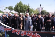 سنندج میں اربعین حسینی کی مناسبت سے مشی کا اہتمام، شہریوں کی بڑی تعداد کی شرکت