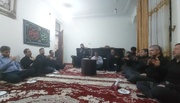 مجلس خانگی اربعین در آب‌پخش