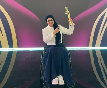 Zahra Nemati wins exemplary Asian official award