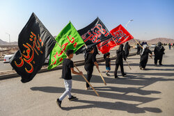 راهپیمایی جاماندگان اربعین حسینی در یزد