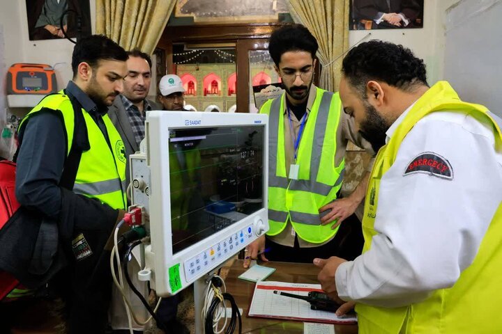 آمادهباش کامل مؤسسه درمانی آستان قدس رضوی در اربعین حسینی