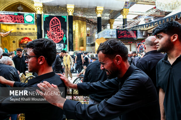 حرم حضرت عباس (ع) در ایام اربعین حسینی
