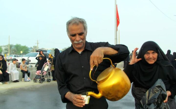 شکوه پیادهروی جاماندگان اربعین در «دیر»؛ از عشق حسینی تا پیام مقاومت