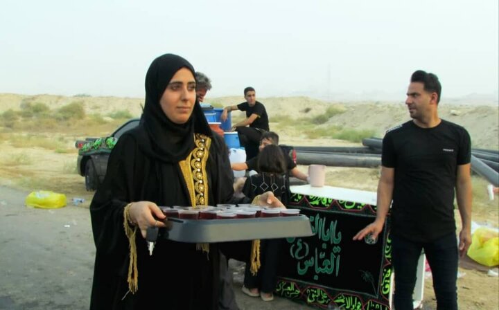 شکوه پیادهروی جاماندگان اربعین در «دیر»؛ از عشق حسینی تا پیام مقاومت