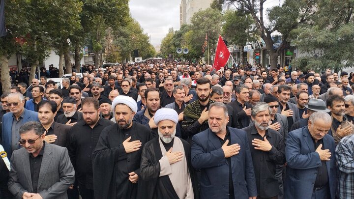 پیادهروی جاماندگان اربعین در اردبیل؛ همنوایی دلها از حرم تا حرم