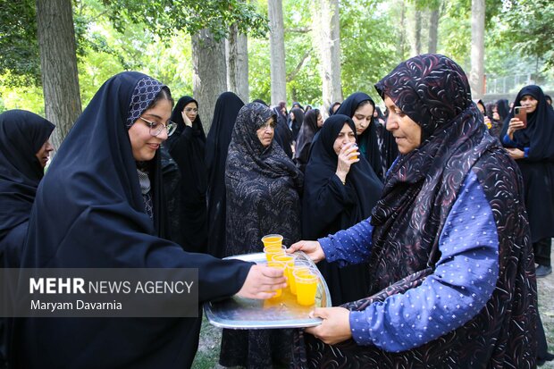 زائران پیاده «چناران شهر» خراسان شمالی