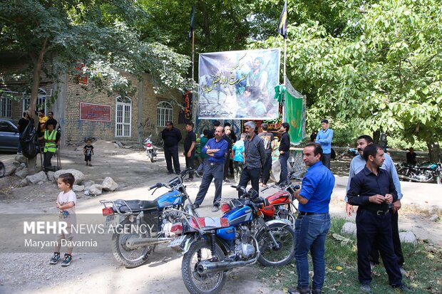 زائران پیاده «چناران شهر» خراسان شمالی
