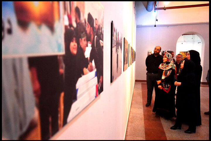 افتتاح نمایشگاه آثار نقاشی پروژه «خیمه هنر» در اربعین حسینی