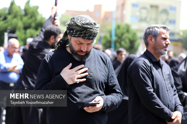 اجتماع جاماندگان اربعین حسینی در همدان