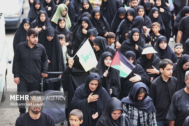 راهپیمایی حرم تا حرم در اردبیل
