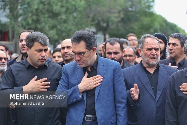 راهپیمایی حرم تا حرم در اردبیل