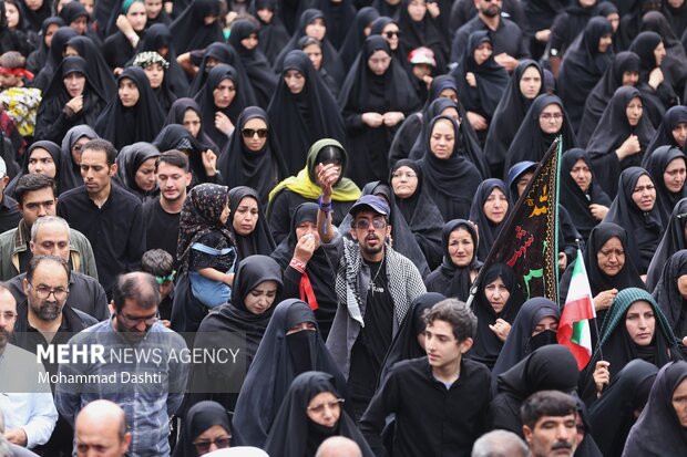 راهپیمایی حرم تا حرم در اردبیل