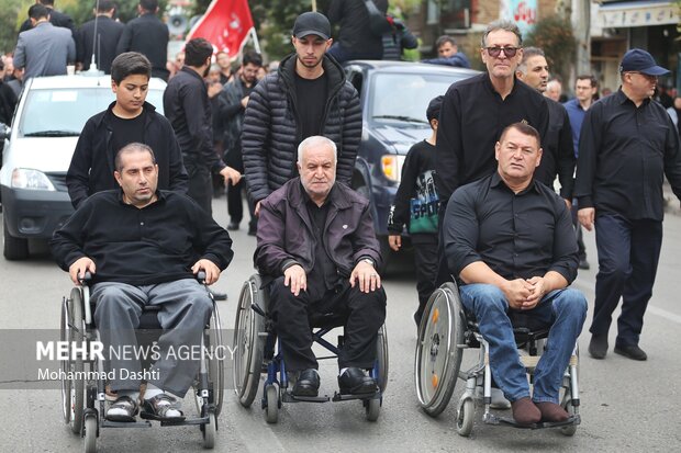راهپیمایی حرم تا حرم در اردبیل