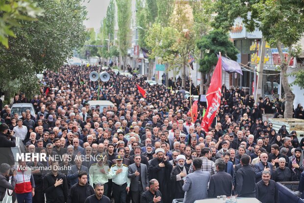 راهپیمایی حرم تا حرم در اردبیل