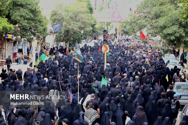 راهپیمایی حرم تا حرم در اردبیل