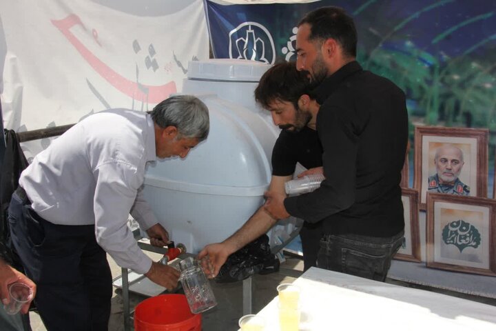 موکب خدمترسانی میزبان جاماندگان اربعین حسینی شد