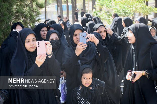 تشییع پیکر شهید نوفرستی در بیرجند