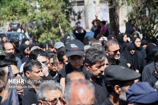 تشییع پیکر شهید نوفرستی در بیرجند