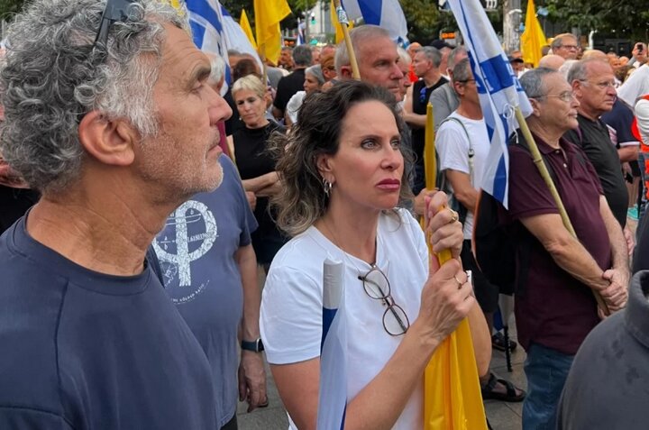 تظاهرات خلبانهای بازنشسته نیروی هوایی صهیونیستها علیه «نتانیاهو»