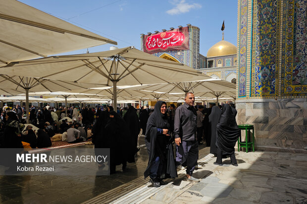 اربعین حسینی در حرم امام رضا علیه السلام
