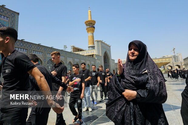 اربعین حسینی در حرم امام رضا علیه السلام