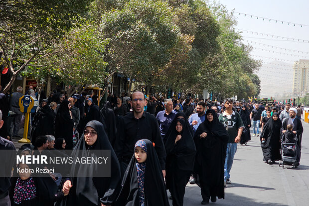 قدردانی از حضور باشکوه مردم قزوین در مراسم دلدادگان حسینی