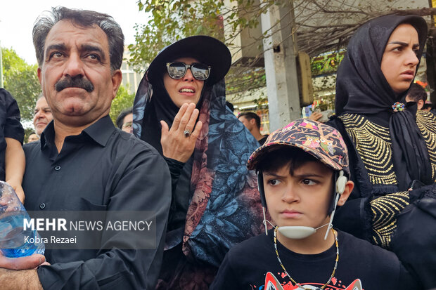 پیاده‌روی جاماندگان اربعین حسینی در مشهد