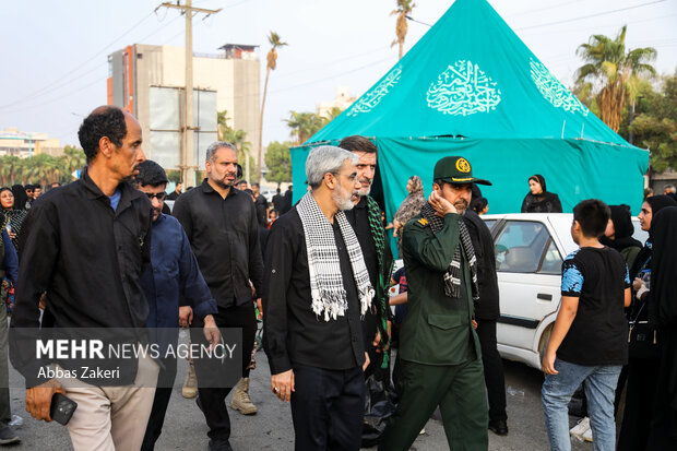 مراسم جاماندگان اربعین حسینی در بندرعباس